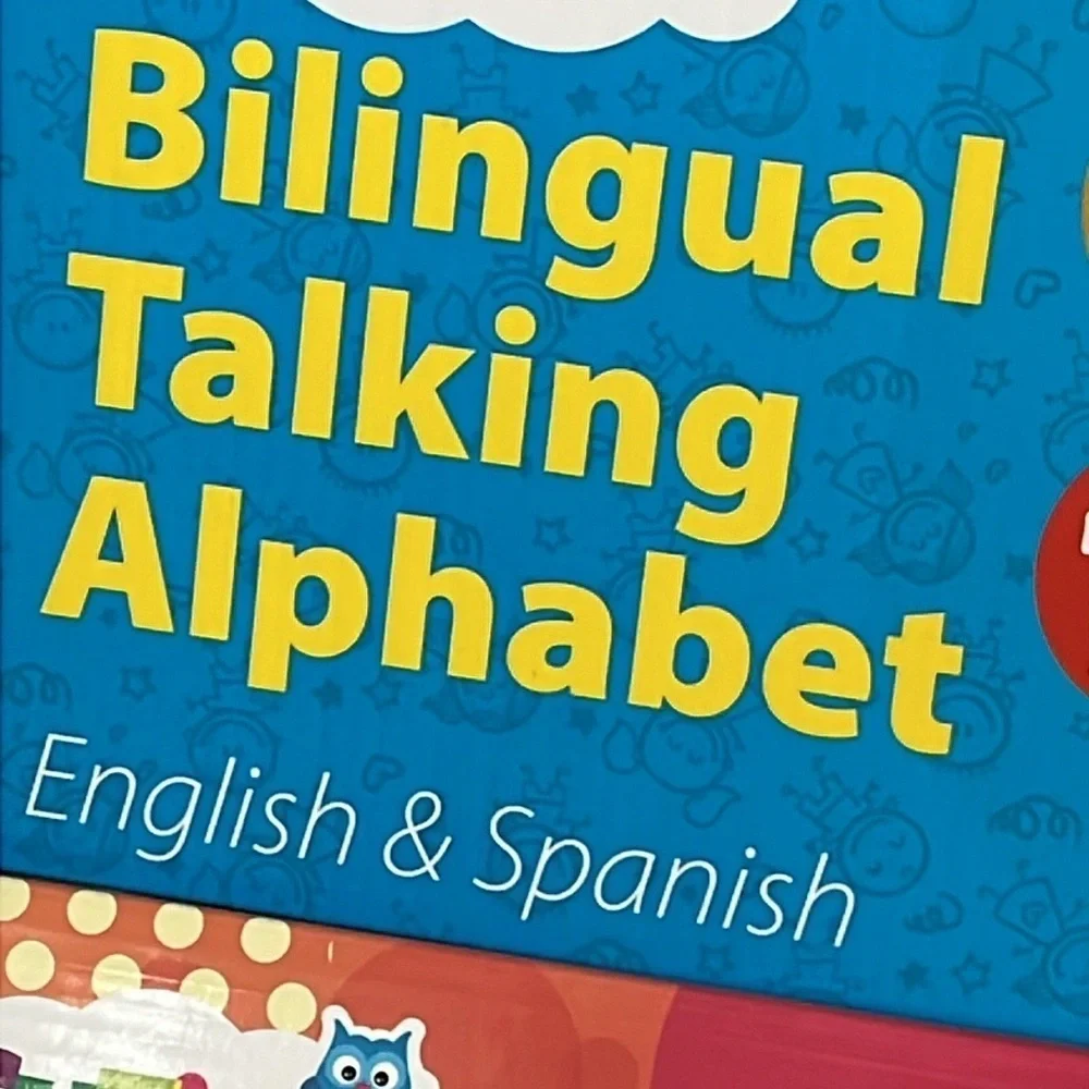 Brand New Bilingual Talking Alphabet 1st 100 Words Spanish English Learning Toys